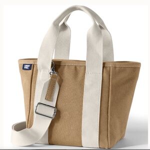 Land’s End Small Canvas Multiway Pocket Tote in Khaki